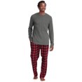 thumbnail image 1 of Hanes  X Temp Micro Fleece Thermal Set (Men's), 1 of 4
