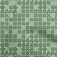 thumbnail image 1 of oneOone Cotton Poplin Green2 Fabric Striped Line Craft Projects Decor Fabric Printed By The Yard 42 Inch Wide, 1 of 5