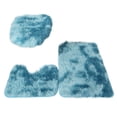 thumbnail image 2 of Meitianfacai s 3 Piece Thickened Bath Rugs Set, Bath Rug + Contour Mat + Toilet Seat Cover, Super Soft Microfiber Absorbent Non-Slip, Machine Washable Bathroom Rug Sets Bathroom Decor Mat, 2 of 3