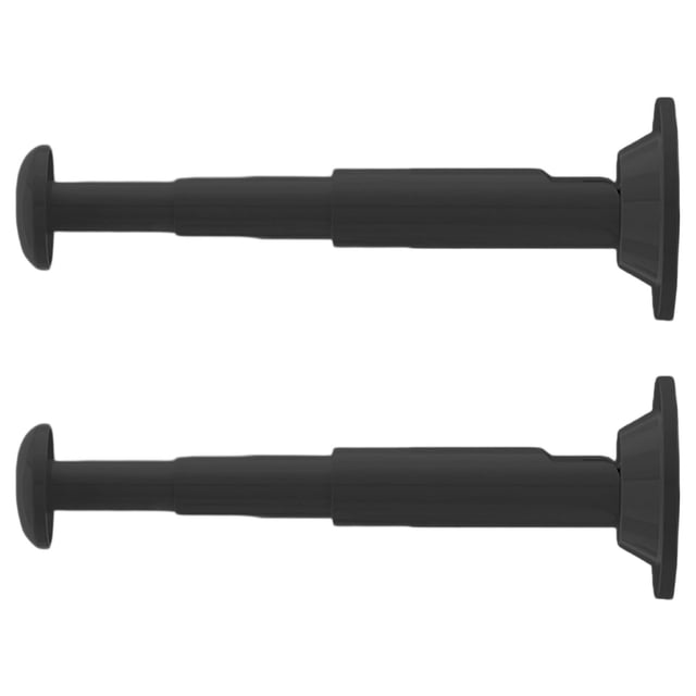 QIDESHIP Two Clothes Racks on the Wall, Plastic Household Hooks, Two Clothes Racks on the Wall, Hanger Organizer Rack Extendable Clothes Hanger Stacker Saving Laundry Storage Holders