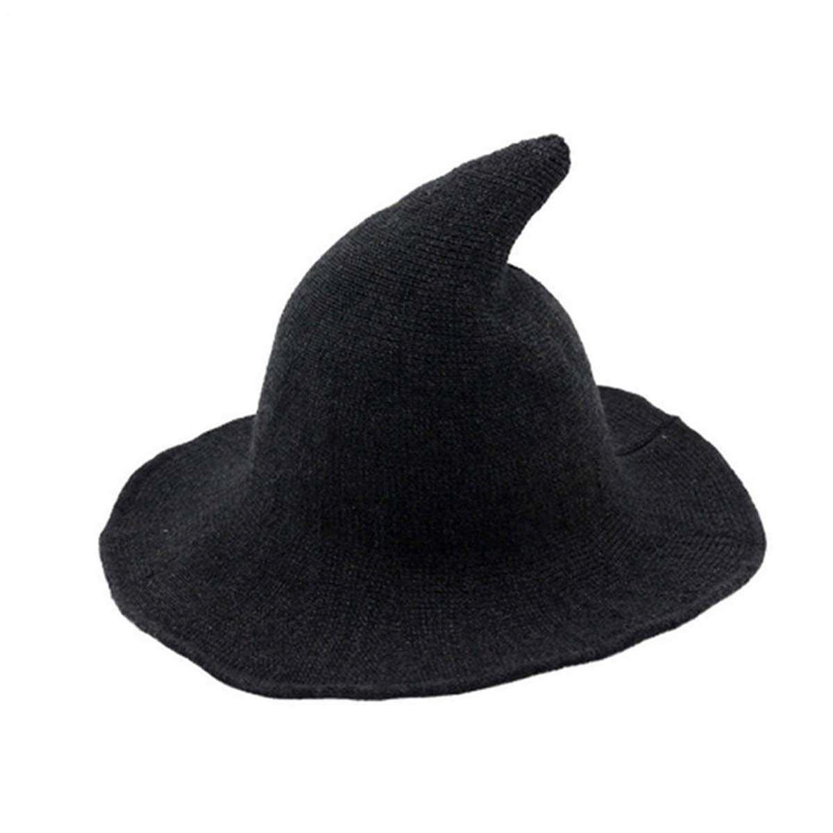 Modern Witch Hat Made From High Quality Sheep Wool Halloween Party Witch Hats