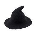 thumbnail image 1 of Modern Witch Hat Made From High Quality Sheep Wool Halloween Party Witch Hats, 1 of 3