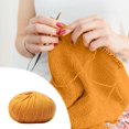 thumbnail image 5 of Vaidha Wool Hand-woven Medium Coarse Scarf Hat Overcoat Wool Merinoss Wool Wool Cashmeres Yarn, 5 of 5