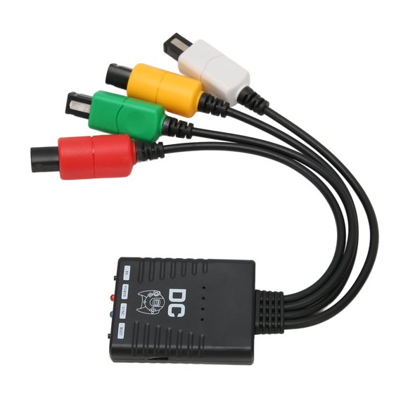 Controller Adapter, Multiplayer Controller Converter Delayless ESP32 Chip 4 Plug For Gamepad For DC Console