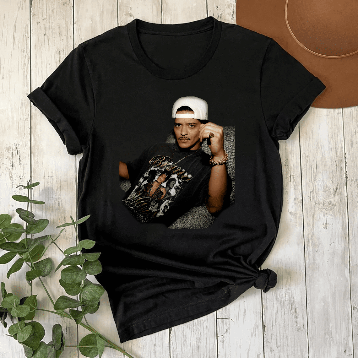 Bruno Mars Retro Vintage Fan Unisex T-Shirt N2693, S-5XL - Walmart.ca