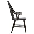 thumbnail image 3 of Liberty Furniture Hearthstone Ridge Windsor Back Arm Chair, Black (Set of 1), 3 of 7