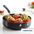 thumbnail image 2 of Farberware Cookstart DiamondMax Nonstick Jumbo Cooker with Lid and Helper Handle Dishwasher Safe 6 Quart Black, 2 of 5