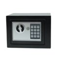 thumbnail image 1 of Digital Safe Box With Key Small Household Mini Steel Safes Money Bank Safety Security Box Keep Cash Jewelry Or Document Securely ,Easy Installation, 1 of 6