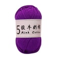 thumbnail image 2 of Clearance Tyidzon Wool Yarn for Crocheting Soft Crochet Thread Yarn, Lightweight Wool Yarn for Crochet Hand Knitting Crocheting Crafting, 2 of 6