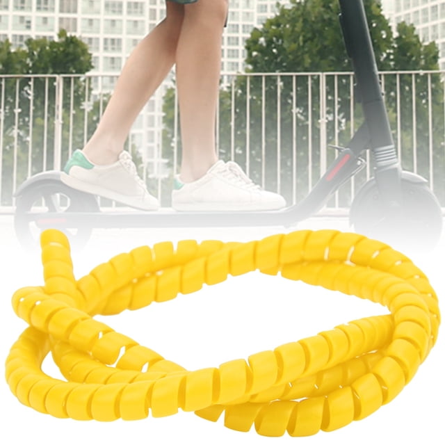 Brake Line Spiral Tube Cable Housing Protector Cover Abrasion Resistance for Electric Scooter M365