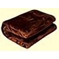 thumbnail image 3 of Solaron King Caramel Brown Mink Blanket, 3 of 3