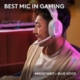 thumbnail image 3 of Logitech G522 LIGHTSPEED Wireless Gaming Headset, Full-Band Mic, Advanced Audio, Tri-Connect (LIGHTSPEED, Bluetooth, USB A to C), LIGHTSYNC RGB, for PC & Nintendo Switch/Switch 2 - White, 3 of 9