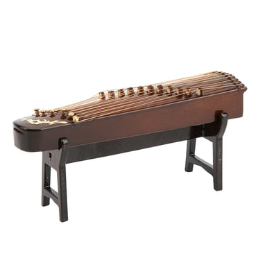 Miniature Chinese Zither Model,Miniature Chinese Zither Model Miniature Chinese Zither Musical Instrument Model Top Tier Quality