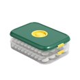 thumbnail image 1 of AMERTEER Household Dumpling Box Large Capacity Food Preservation Case Multipurpose Dumpling Storage Box, 1 of 2