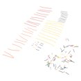 thumbnail image 4 of Jumper Wires, Aluminum Copper Jumper Wire U Shaped Jumper Wires 140Pcs  For Industrial Program Control, 4 of 8