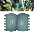 thumbnail image 2 of Japceit Hand Rake Garden Tool Leaf Scoops Hand Rakes 2Pcs Portable Plastic Large Garden and Yard Leaf Scoop Hand Leaf Rakes and Leaf Collector Garden Tools for Garden Rubbish, 2 of 9