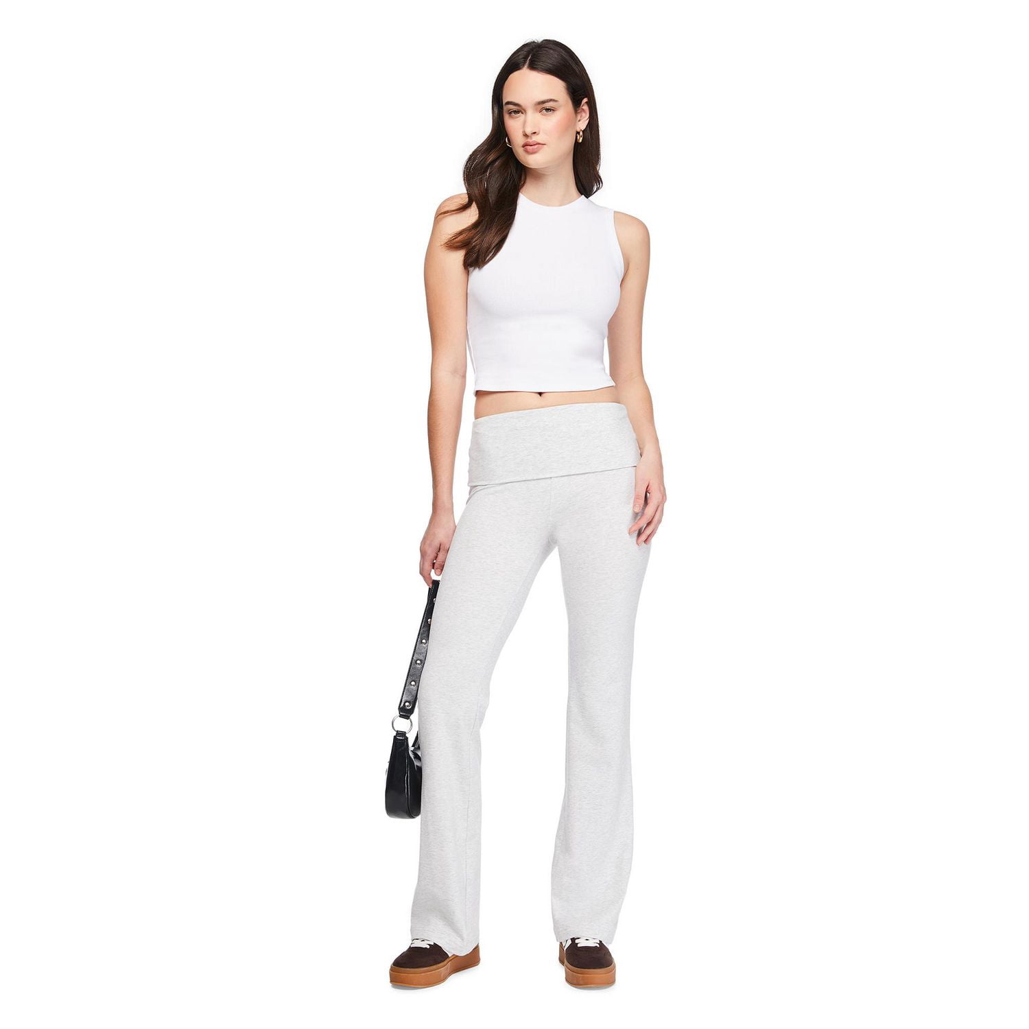 No Boundaries Women's High Rise Flare Legging