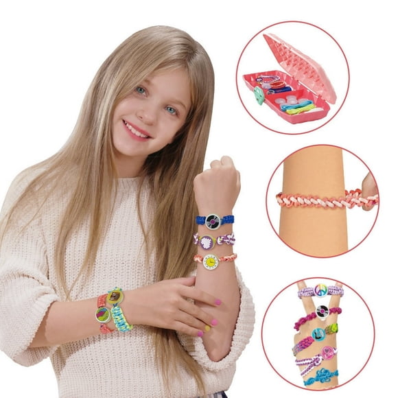EASTIN Friendship Bracelet Making Kit for Girls - Crafts for Girls 8-12 Years Old DIY Arts and Crafts Toys for Kids Age 6 7 8 9 10 11 12 Years Old Best Gifts Ideas for Girls