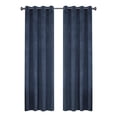 thumbnail image 4 of Hometrends Velvet 84" Grommet Blackout Window Curtains Panel, 4 of 5