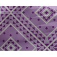 thumbnail image 4 of oneOone Georgette Viscose Fabric Diamond|Triangle & Check Geometric Printed Craft Fabric BTY 42 Inches Wide, 4 of 4