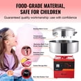 thumbnail image 4 of VEVOR Electric Cotton Candy Machine, 1000W Candy Floss Maker, Commercial Cotton Candy Machine with Stainless Steel Bowl, Sugar Scoop, and Drawer, Perfect, 4 of 9
