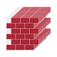 thumbnail image 1 of WALPLUS 24 Sheets 12" x 6" 40% More Coverage Peel and Stick Backsplash Tiles Sticker for Kitchen Stick on Backsplash Subway Smart Tiles Bathroom Splashback Water Heat Resistant Cherry Red Glossy, 1 of 10