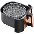 thumbnail image 4 of 7 Qt XL Air Fryer with Dehydrator – 1700 W, 3 Racks, Touchscreen, Preheat & Broil (Copper), 4 of 6