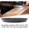 thumbnail image 3 of Sanding plate for eccentric sander Gex 150 AC, PEX 15 AE, GEX 150 Turbo Ø 150 mm with screw, 3 of 5