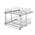 thumbnail image 2 of Rev-A-Shelf 24 x 22 In 2-Tier Kitchen Organization Cabinet Pull Out Basket, 2 of 15
