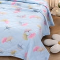 thumbnail image 4 of TIMIFIS Throw Blanket Bed Blanket Twin Thermal Blanket Lightweight Bed Throw Breathable Soft Comfortable Blanket for All Season Fleece Blanket, 39X59 In, 4 of 6