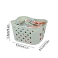 thumbnail image 3 of Colorful Windproof Socks Clothes Quilt Clips, 30 Laundry Clips, Plastic Material, Strong Clamping Ability, With Storage Basket, Suitable For Bedroom, Bathroom, Outdoor, 3 of 6