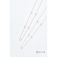 thumbnail image 5 of WINQ Multi-Station Bezel Necklace Lab Grown Diamond 14K Gold, 5 of 5