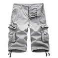 thumbnail image 2 of cllios Liquidation à Moins de 5 $ Shorts Cargo pour Hommes Coupe Décontractée Shorts à Multiples Poches Shorts Militaires d'Extérieur Shorts Amples de Randonnée Cargo, 2 of 3