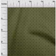 thumbnail image 1 of oneOone Silk Tabby Dark Olive Green Fabric Diamond & Triangle Shape Geometric Craft Projects Decor Fabric Printed by The Yard 42 Inch Wide, 1 of 4