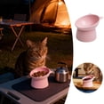 thumbnail image 2 of TIELUTT Elevated Cat Food Bowl for Digestion and Comfort Vomit Design with Non Base and Large Metal Dog Bowl Dog Water Bowl Dog Bowls for Large Dogs Elevated Food Bowls for Dogs Large Dog Water Float, 2 of 6