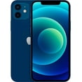 thumbnail image 1 of Refurbished Apple iPhone 12 A2172 (Fully Unlocked) 128GB Blue (Grade A+), 1 of 3