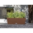 thumbnail image 3 of Veradek Pure Series Window Box 25" Planter 2 Pack Espresso, 3 of 7
