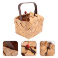 thumbnail image 2 of MasteelfCA 1 Pce Panier Cadeau Tissé à la Main Panier de Rangement Tissé, 2 of 7