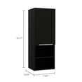 thumbnail image 4 of TUHOME Mila 32" Medicine Cabinet In Black - Material -Engineered Wood, 4 of 8