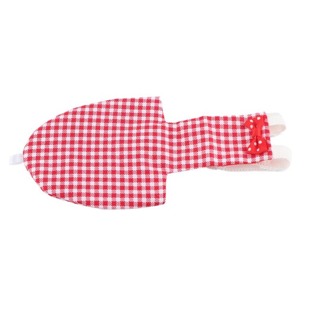 Parrots Pilot Costume, Rouge Grille Étanche Protection Élastique Oiseau pour Perruche pour Ara pour Budgies XS,S,M,L