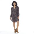 thumbnail image 1 of Ivy Women's Floral Button down Smocked Dress, 1 of 6