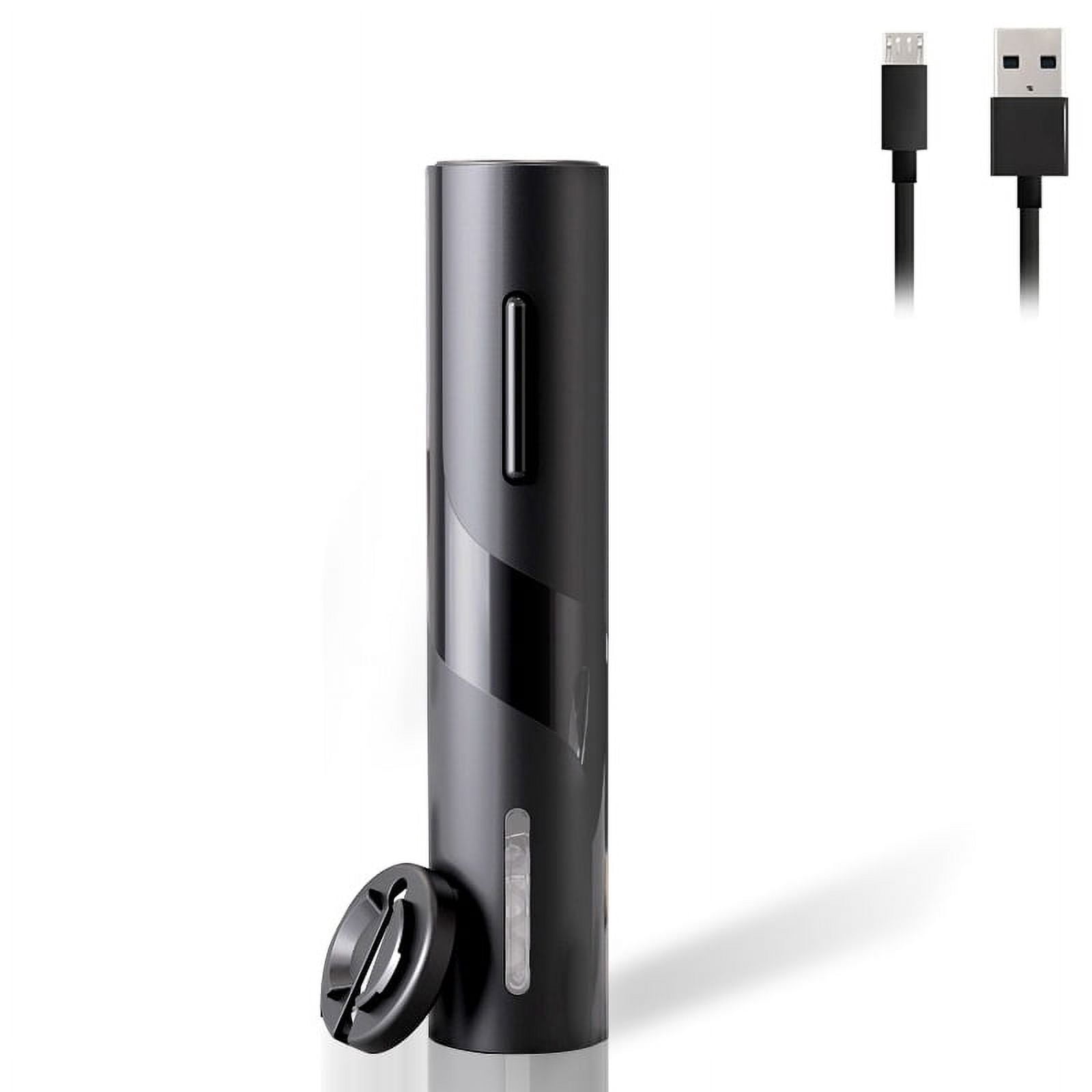 Electric Wine Opener Rechargeable,Type-C Charging Wine Corkscrew Bottle ...