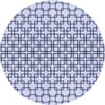 thumbnail image 1 of Ahgly Company Tapis Rond Lavable en Machine Intérieur Transitionnel Bleu Lavande, 7 Pieds Rond, 1 of 7