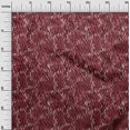 thumbnail image 3 of oneOone Tissu en Velours Rouge Tissu Abstrait pour Couture Tissu d'Artisanat Imprimé au Mètre 58 Pouces de Large, 3 of 4