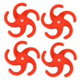 thumbnail image 2 of ZheElen Premium Archery Bow String Stabilizer Vibration Absorber Dampeners Enhanced Performance Red 1Set, 2 of 6