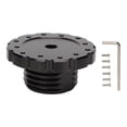 thumbnail image 2 of Aluminum Steering Wheel Adapter for T300 T500 TS PC TS XW Premium Material, Retrofit & Upgrade, Real Racing Game Experience with Collars, 2 of 7