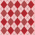 thumbnail image 1 of Ahgly Company Tapis d'Intérieur Lavable à la Machine, Carré, Transitionnel, Rose, Tapis de Zone, 8 Pieds Carré, 1 of 7