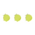 thumbnail image 2 of relayinert 1/2/3/5 Confort et Durabilité des Chaises Coussin Rond Doux et Confortable Jaune Vif 3 Pcs, 2 of 6