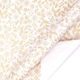 thumbnail image 1 of Meitianfacai Gold Foil Christmas Wrapping Paper 3 Meter Roll 80 GSM Thick Gift Wrap with Reverse Side Cutting Guide Recyclable Holiday Present Packaging for Christmas Birthdays, 1 of 2