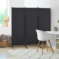 thumbnail image 2 of HOMCOM 3-Panel Folding Room Divider Privacy Screen Separator Partition, 2 of 10